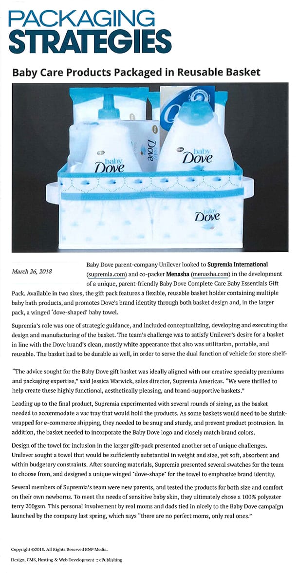 Public Relations article