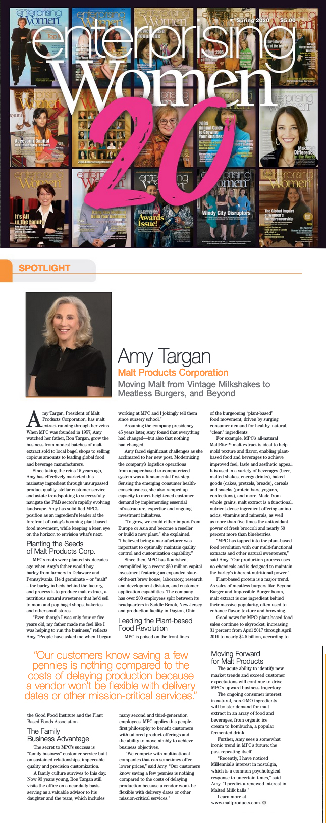 Public Relations article