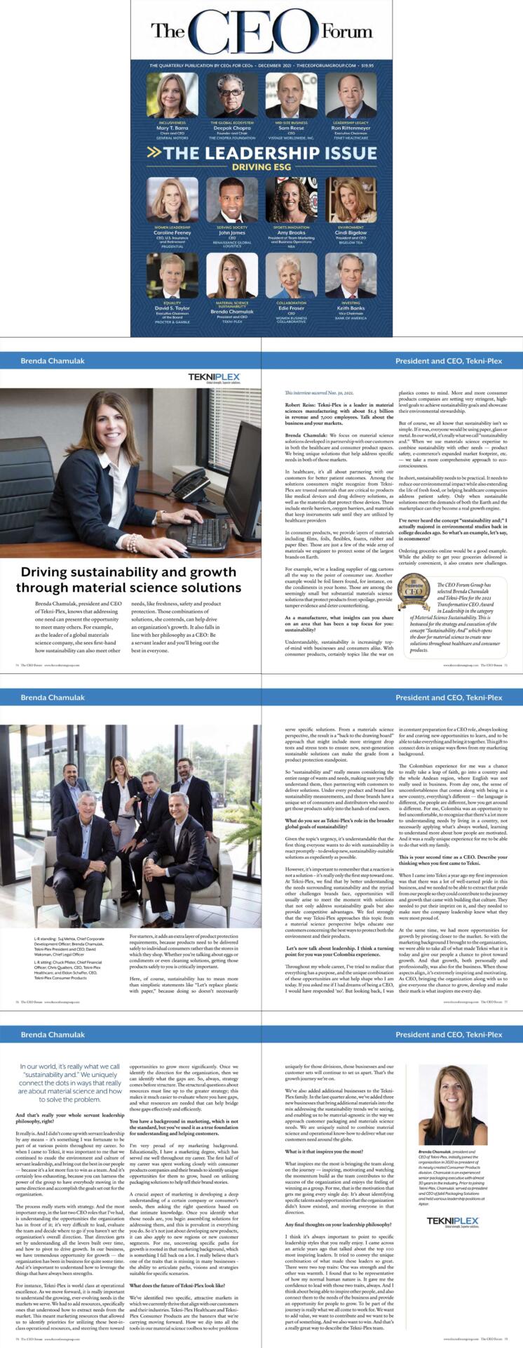 Public Relations article