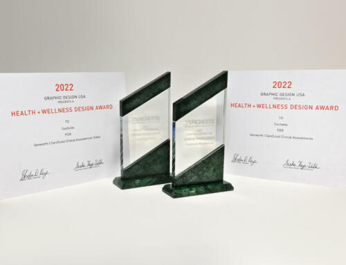 TURCHETTE RECEIVES 2 HEALTH & WELLNESS GRAPHIC DESIGN AWARDS