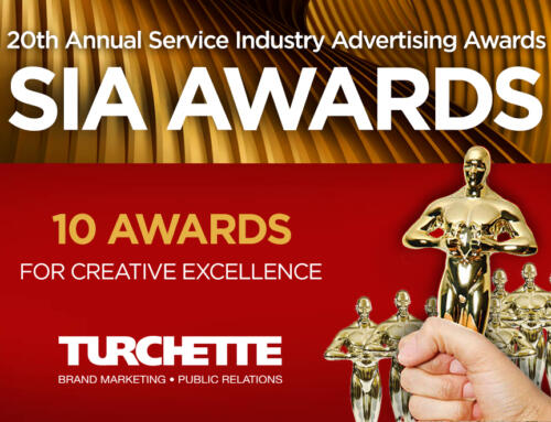 TURCHETTE RECEIVES 10 NATIONAL AWARDS FOR CREATIVE EXCELLENCE