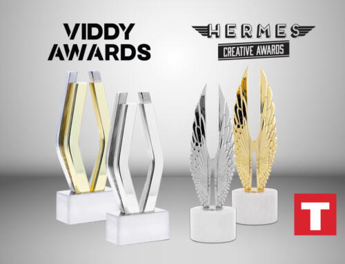 TURCHETTE RECEIVES 7 PRESTIGIOUS CREATIVE AWARDS THIS MONTH: 3 VIDDY AND 4 HERMES